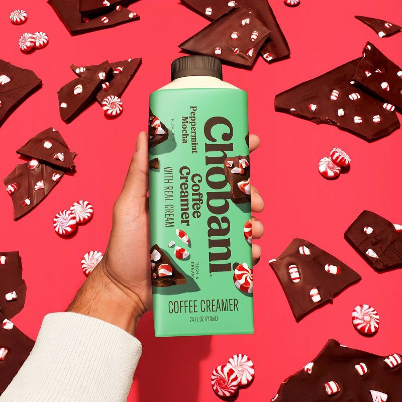slide 4 of 5, Chobani Peppermint Mocha Dairy Creamer - 24 fl oz, 24 fl oz
