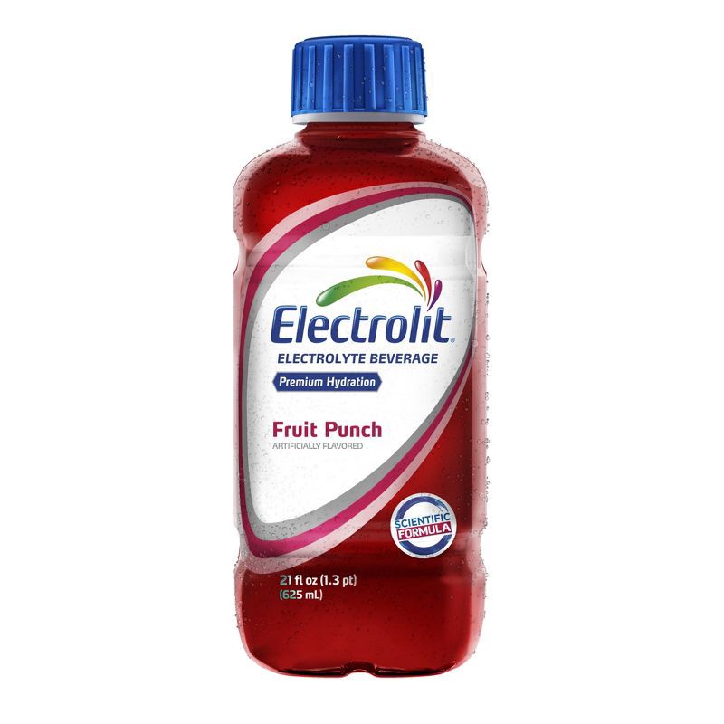 slide 1 of 6, Electrolit Fruit Punch Electrolyte Hydration Beverage - 21 fl oz Bottle, 21 fl oz