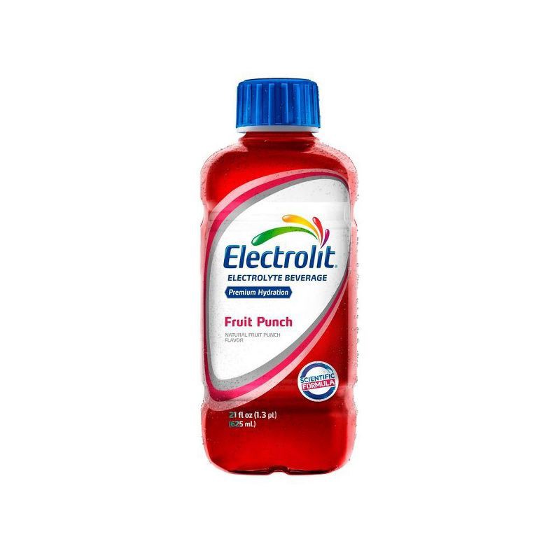 slide 5 of 6, Electrolit Fruit Punch Electrolyte Hydration Beverage - 21 fl oz Bottle, 21 fl oz