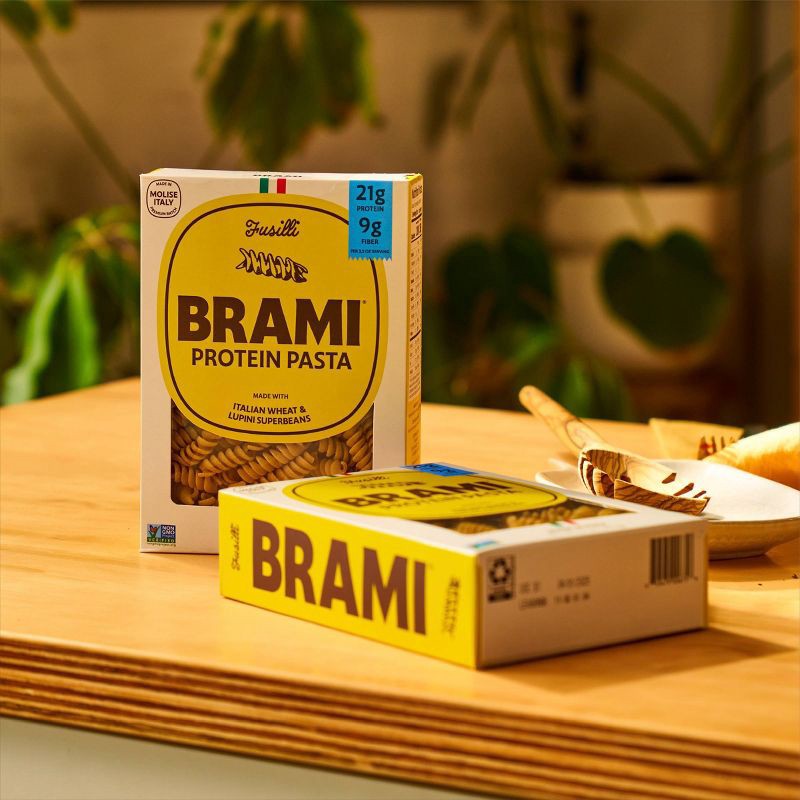 slide 9 of 10, Brami Italian Protein Pasta Fusilli - 12oz, 12 oz