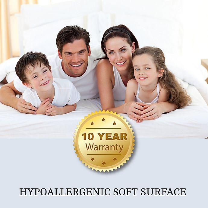 slide 5 of 5, Great Bay Home Lexia Queen Mattress Protector, 1 ct