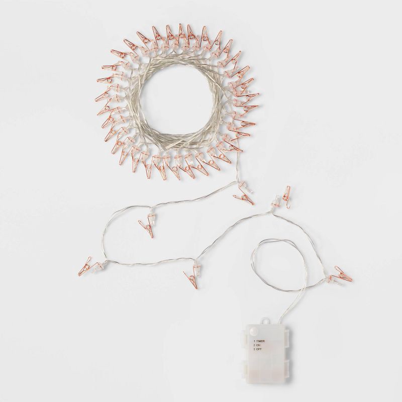 slide 1 of 3, String Lights with Instax Clips - heyday™: Photography Themed LED Décor, 1 ct