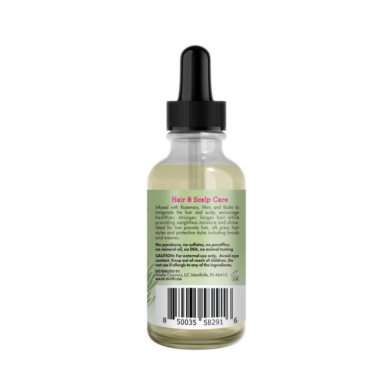 slide 2 of 9, Mielle Organics Rosemary Mint Light Scalp & Hair Strengthening Oil - 2 fl oz, 2 fl oz