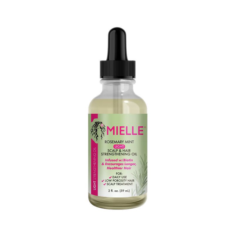 slide 2 of 10, Mielle Organics Rosemary Mint Light Scalp & Hair Strengthening Oil - 2 fl oz, 2 fl oz