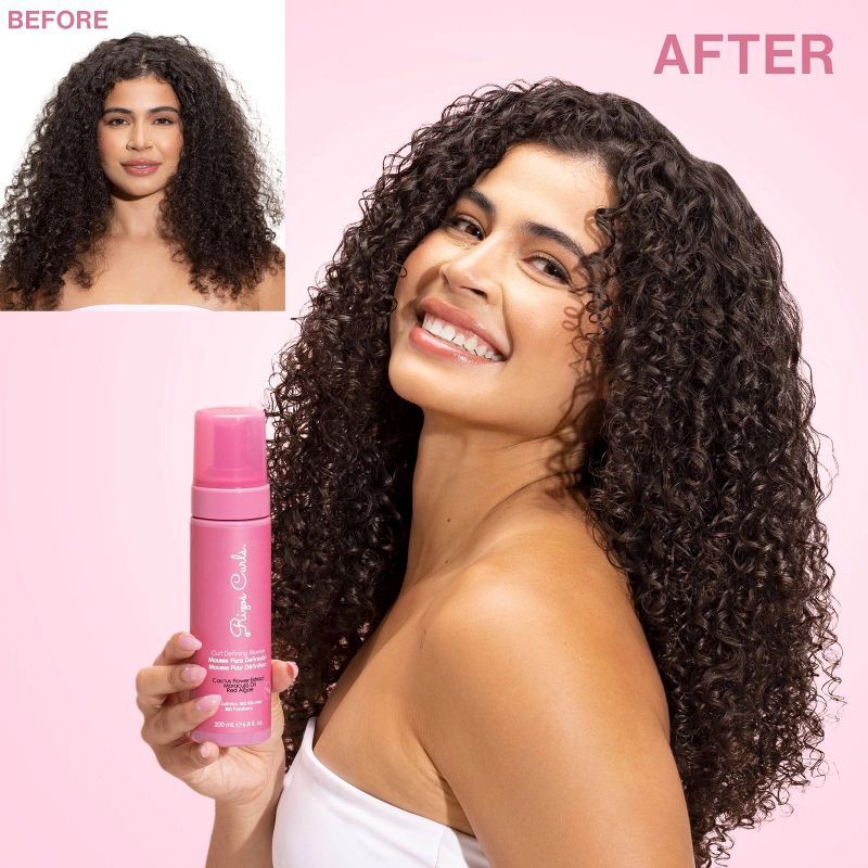 slide 4 of 7, Rizos Curls Curl Defining Hair Mousse - 6.8 fl oz, 6.8 fl oz