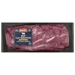 Swift USDA Choice Premium Beef Flat Iron Steak