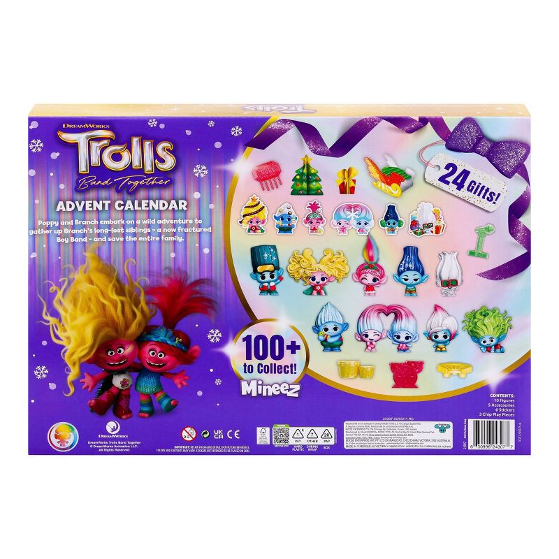 Trolls Band Together Mineez - Holiday Surprise Pack 1 ct | Shipt