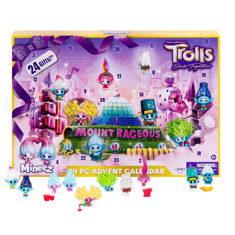 slide 6 of 6, Trolls Band Together Mineez - Holiday Surprise Pack, 1 ct