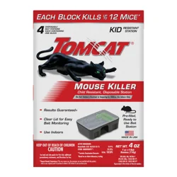 Tomcat Mouse Killer II Disposable - 4ct
