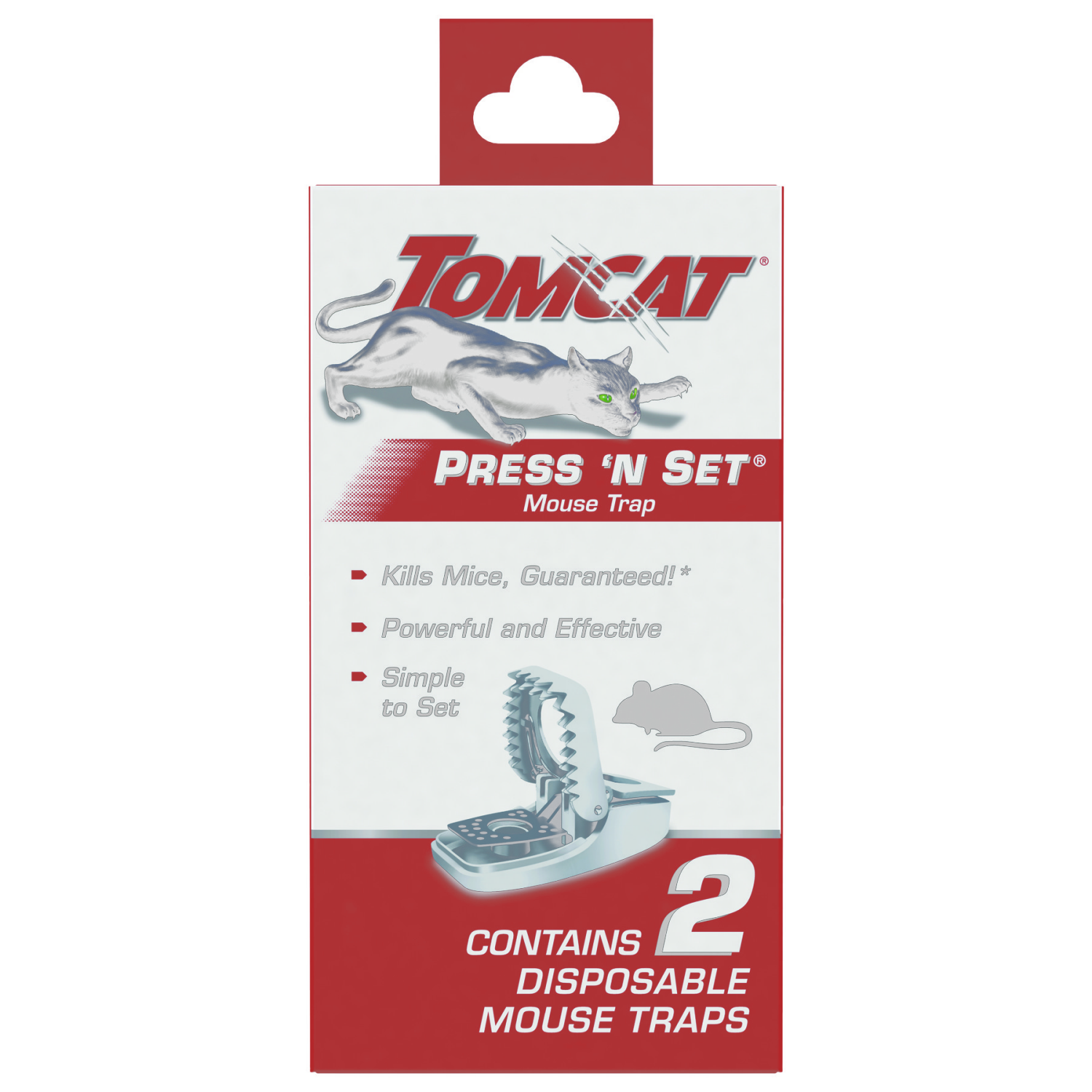slide 1 of 1, Tomcat Pns Mouse Traps, 2 ct