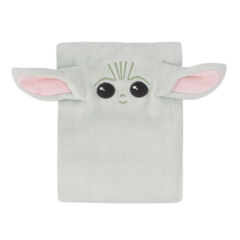 slide 6 of 8, Disney Grogu Character Baby Blanket, 1 ct
