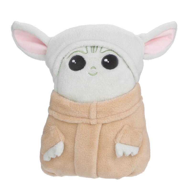slide 1 of 8, Disney Grogu Character Baby Blanket, 1 ct