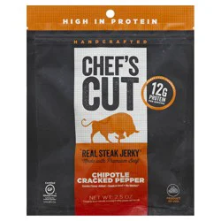 Chef's Cut Real Steak Jerky - Chipotle Cracked Pepper