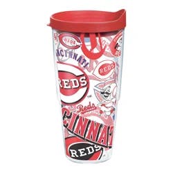 Tervis MLB Cincinnati Reds All Over Tumbler with Travel Lid