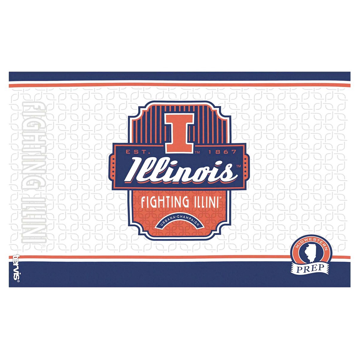 slide 5 of 5, Tervis Unv of Illinois Prep Tumbler with Travel Lid, 16 oz