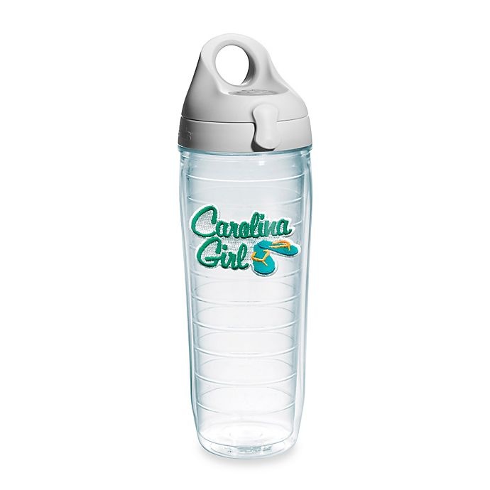 slide 1 of 1, Tervis Carolina Girl Water Bottle with Lid, 24 oz