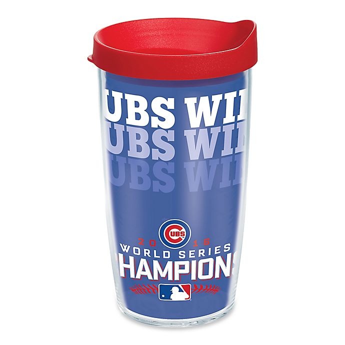 slide 1 of 1, Tervis MLB Chicago Cubs Win Wrap Tumbler with Lid, 16 oz