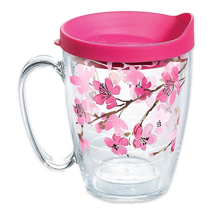 slide 1 of 1, Tervis Japanese Cherry Blossom Mug, 16 oz