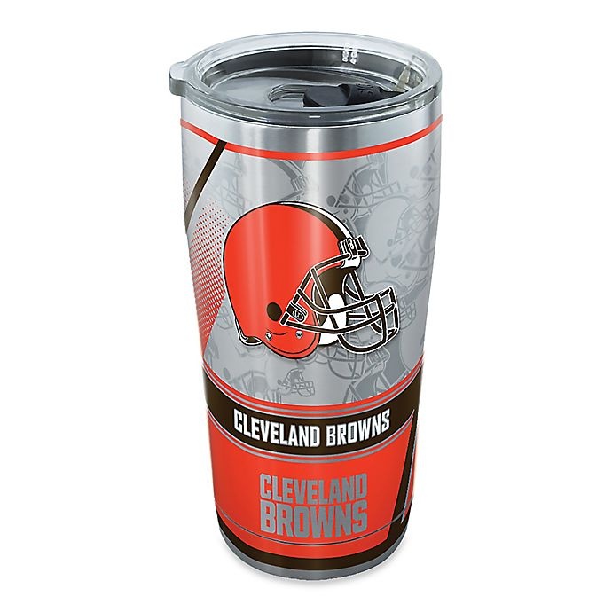 slide 1 of 1, Tervis NFL Cleveland Browns Edge Stainless Steel Tumbler with Lid, 20 oz