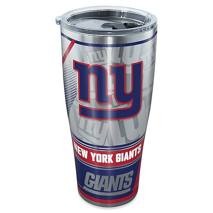 slide 1 of 1, Tervis NFL New York Giants Edge Stainless Steel Tumbler with Lid, 30 oz