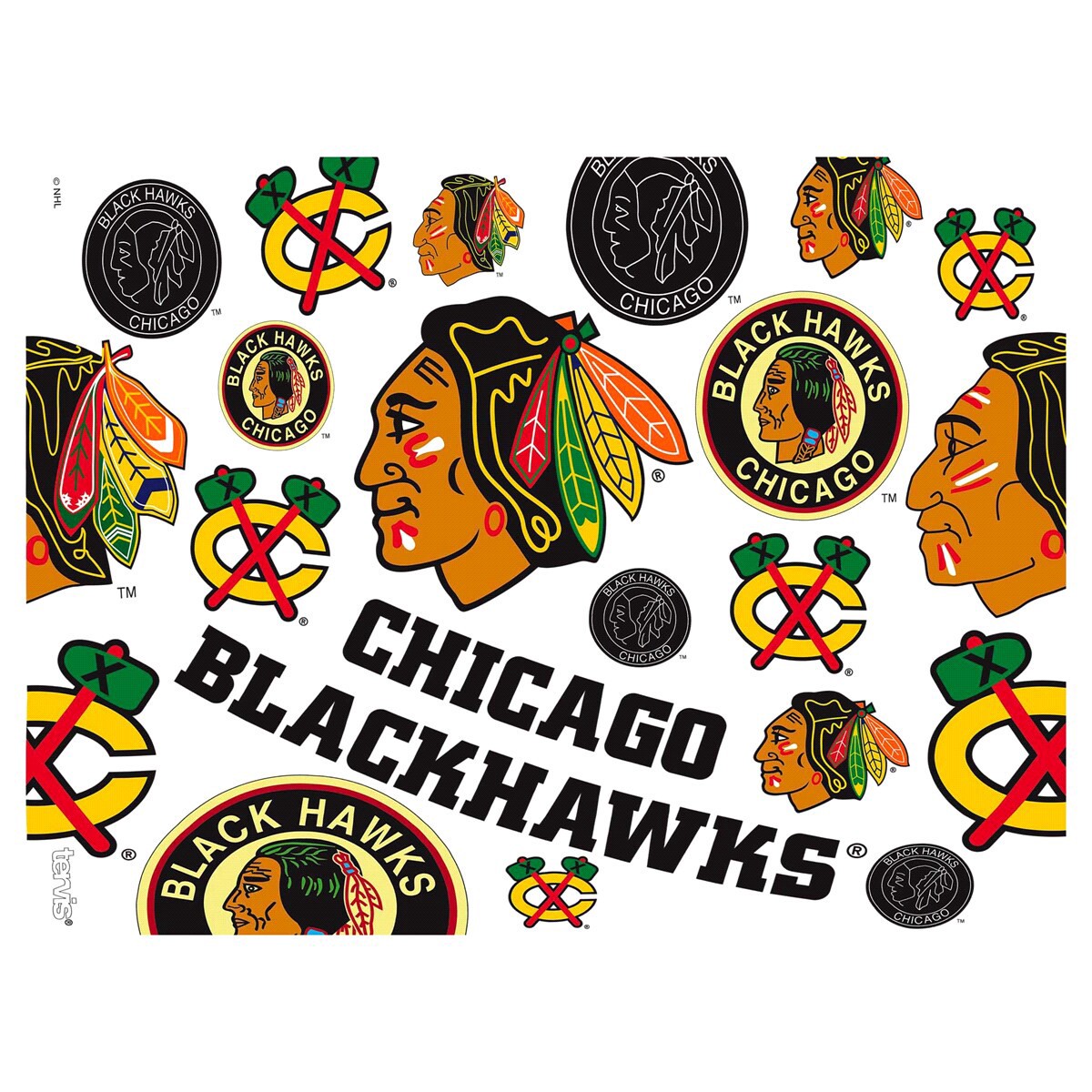 slide 5 of 5, Tervis NHL Chicago Blackhawks All Over Tumbler with Travel Lid, 24 oz