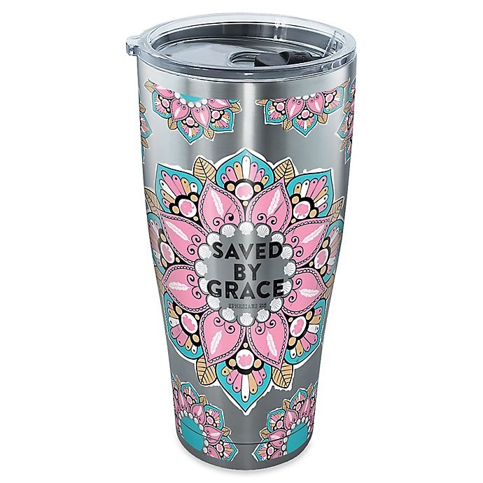 slide 1 of 1, Tervis Faithful Saved Grace Stainless Steel Tumbler with Lid, 30 oz