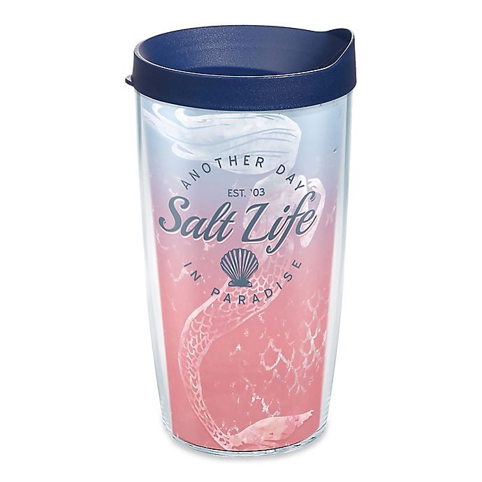 slide 1 of 1, Tervis Salt Life Mermaid Paradise Wrap Tumbler with Lid, 16 oz