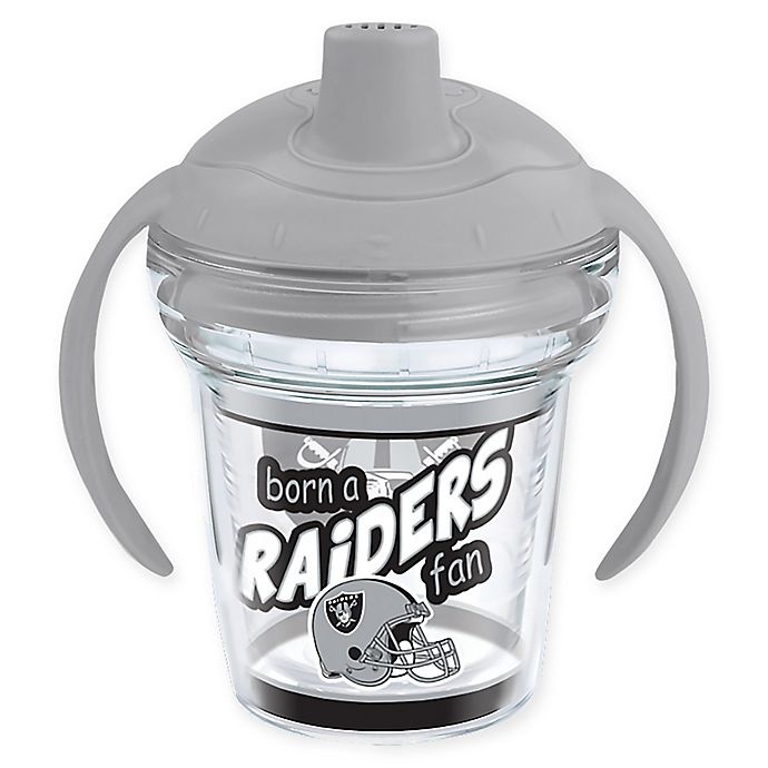 slide 1 of 1, Tervis NFL Las Vegas Raiders Born a Fan Sippy Cup with Lid, 6 oz