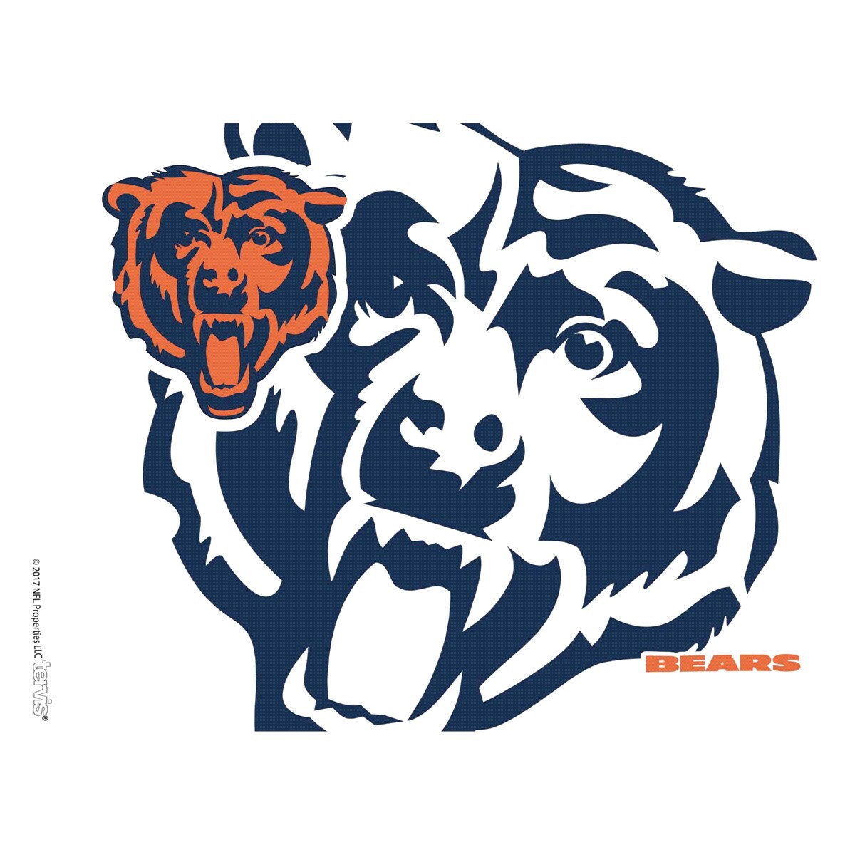 slide 5 of 5, NFL Chicago Bears 24oz Genuine Classic Tumbler with Lid, 24 oz