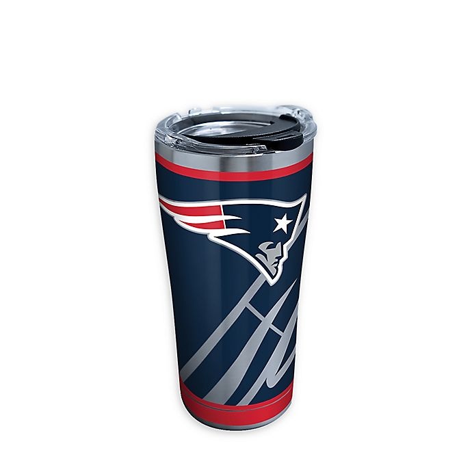 slide 1 of 1, Tervis NFL New England Patriots Rush Stainless Steel Tumbler with Lid, 20 oz