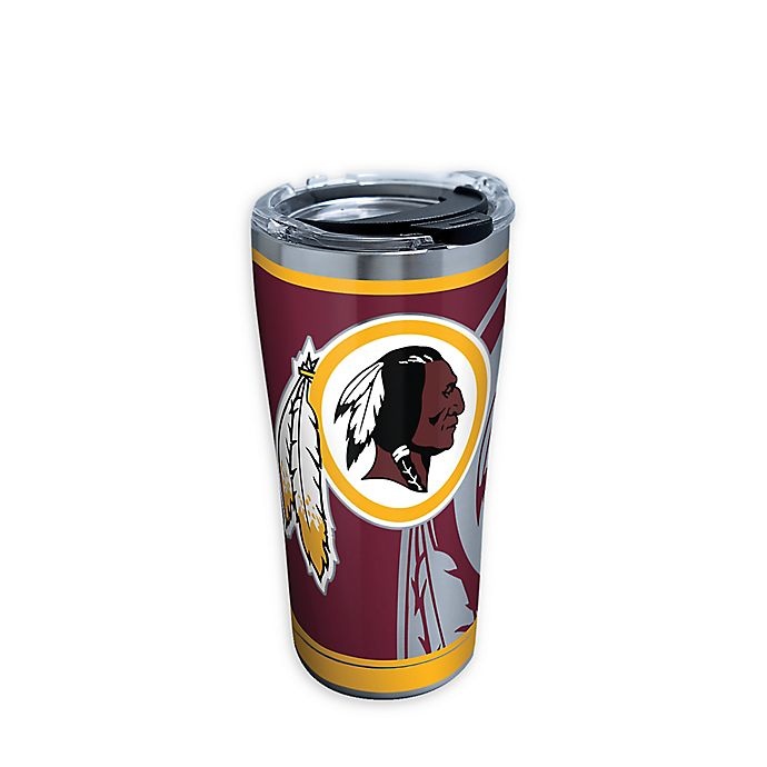 slide 1 of 1, Tervis NFL Washington Redskins Rush Stainless Steel Tumbler with Lid, 20 oz