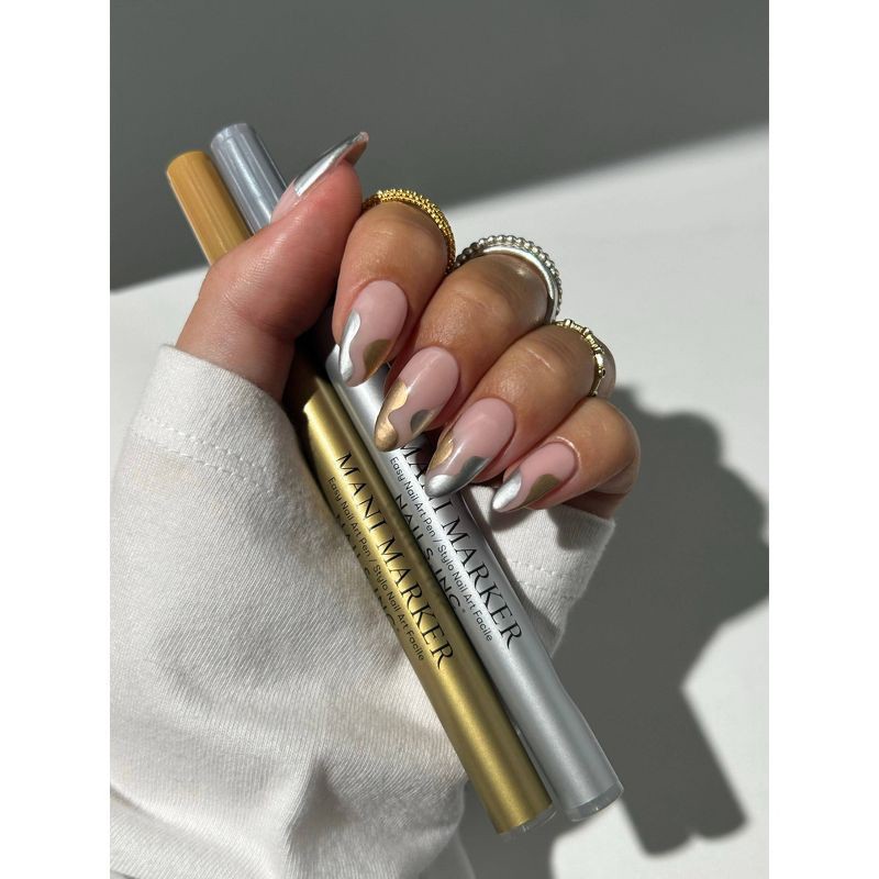 slide 4 of 11, Nails Inc. Nail Art - Gold - 0.1 fl oz, 0.1 fl oz