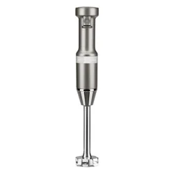 KitchenAid Corded 3-Speed Hand Blender Contour Silver: Immersion Handheld Blender, Dishwasher-Safe, 180W