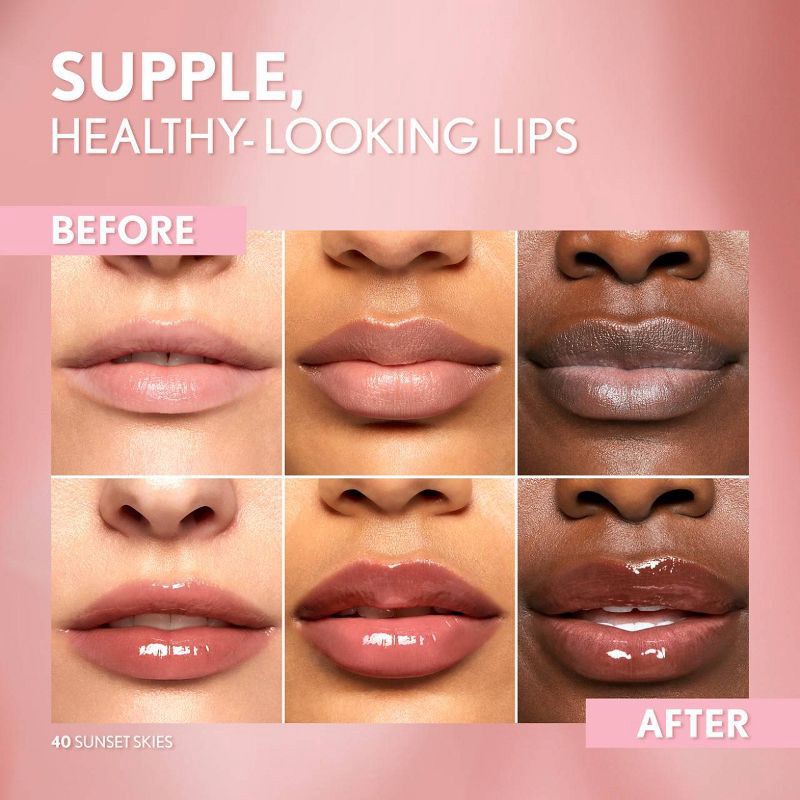 slide 6 of 11, COVERGIRL Clean Fresh Yummy Gloss Daylight Collection - 40 Sunset Skies - 0.33 fl oz, 0.33 fl oz