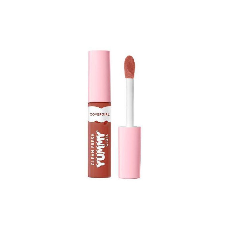 slide 1 of 11, COVERGIRL Clean Fresh Yummy Gloss Daylight Collection - 40 Sunset Skies - 0.33 fl oz, 0.33 fl oz