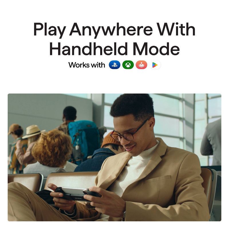 slide 2 of 8, Backbone One (USB-C) Mobile Gaming Controller for Android and iPhone Series 15 - Gen 2 Black: Xbox Compatible, Wi-Fi Enabled, 1 ct