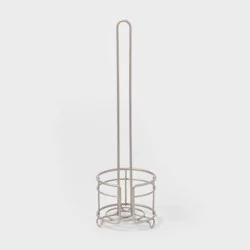 3 Roll Freestanding Toilet Tissue Holder Silver - Threshold™