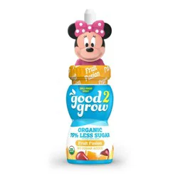 good2grow Organic Low Sugar Fruit Fusion Juice - 6 fl oz Bottle