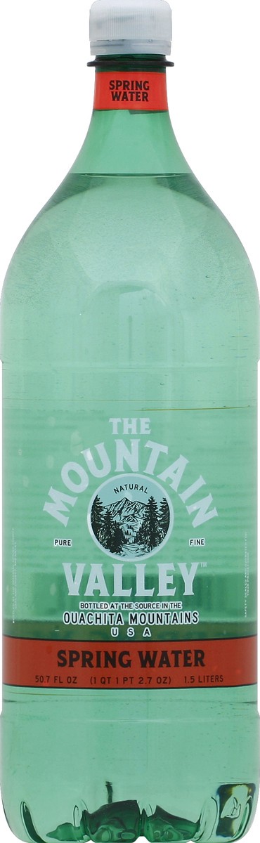 slide 4 of 4, Mountain Valley Water Spring Pet Fltcap, 1.5 liter