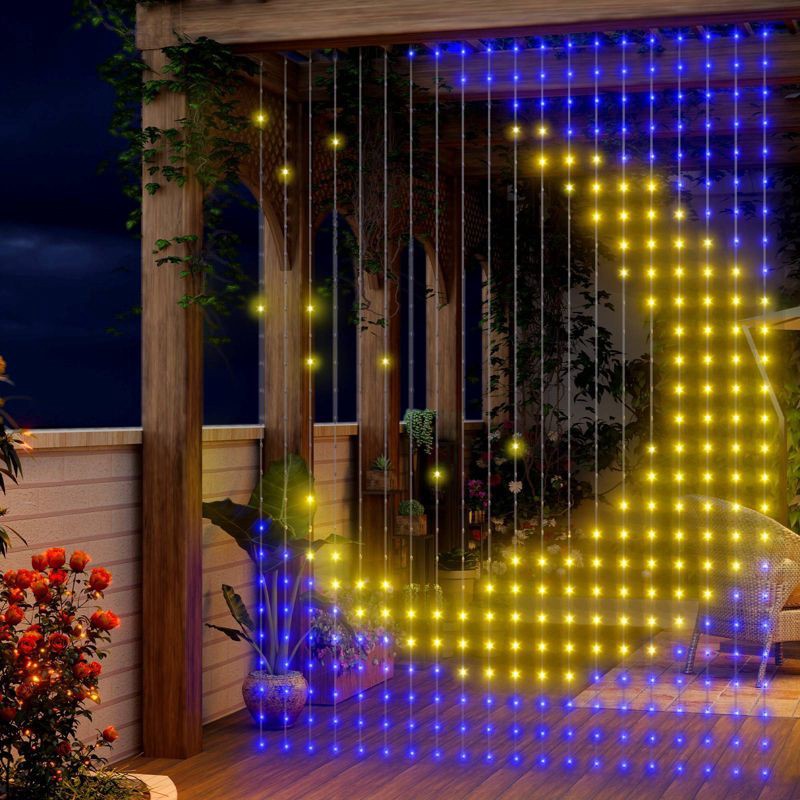 slide 5 of 10, Govee Curtain Light: LED String Lights with 73 Settings, Smart App Control, 1 ct