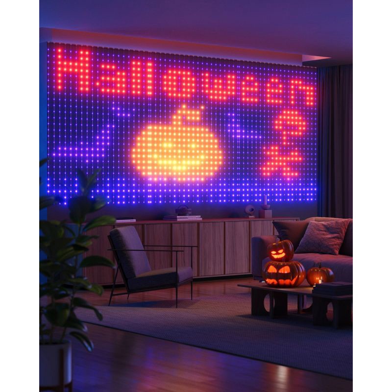 slide 10 of 10, Govee Curtain Light: LED String Lights with 73 Settings, Smart App Control, 1 ct