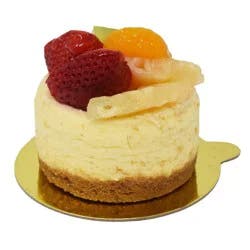 H-E-B New York Cheesecake with Fresh Fruit