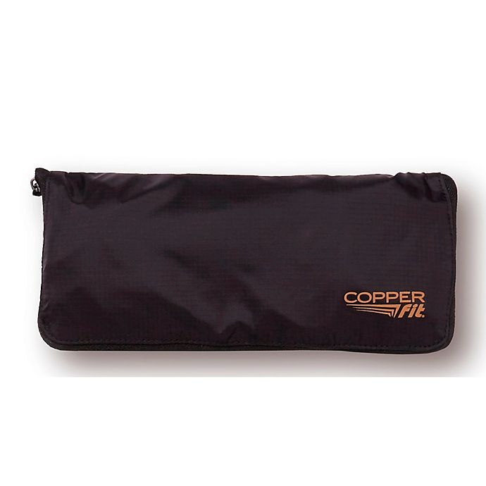 slide 3 of 4, Copper Fit Packable Tote - Black, 14 in