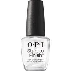 OPI Start to Finish Base Coat Top Coat Nail Strengthener - 0.5 fl oz