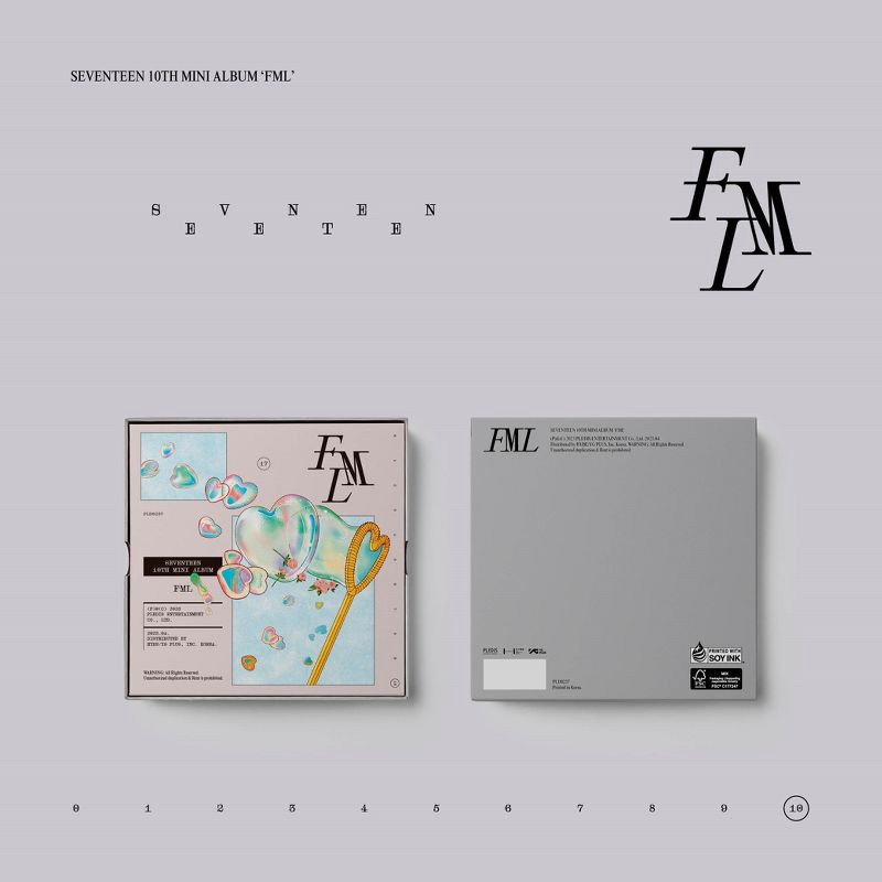slide 1 of 3, Universal Music Group SEVENTEEN - SEVENTEEN 10th Mini Album 'FML' (CD) (CARAT Version), 1 ct