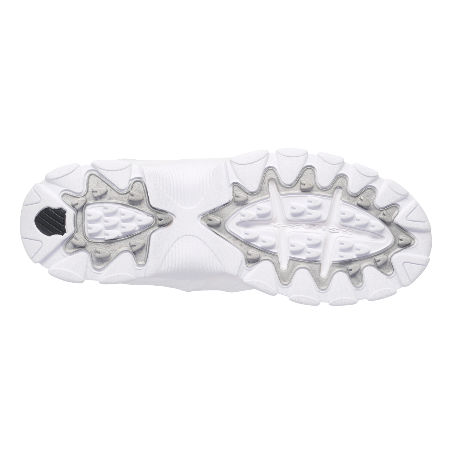 slide 3 of 6, K-Swiss Men's Sneaker, White, Size 10, Size 10