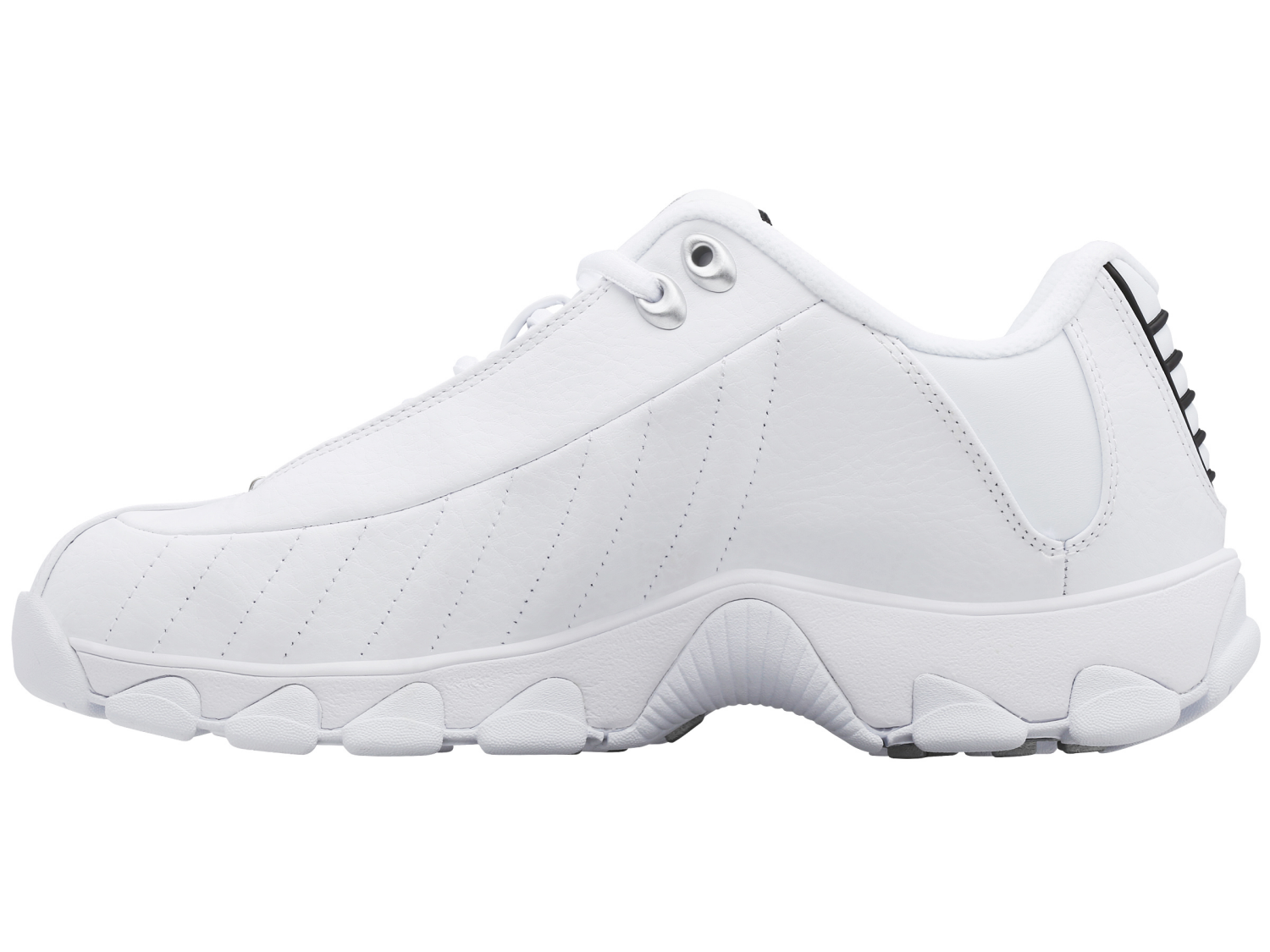 slide 2 of 4, K-Swiss K SWISS K-Swiss Men's Sneaker, White, Size 9, Size 9