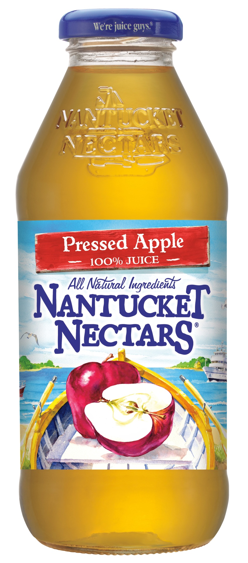slide 1 of 2, Nantucket Nectars Pressed Apple, 16 fl oz