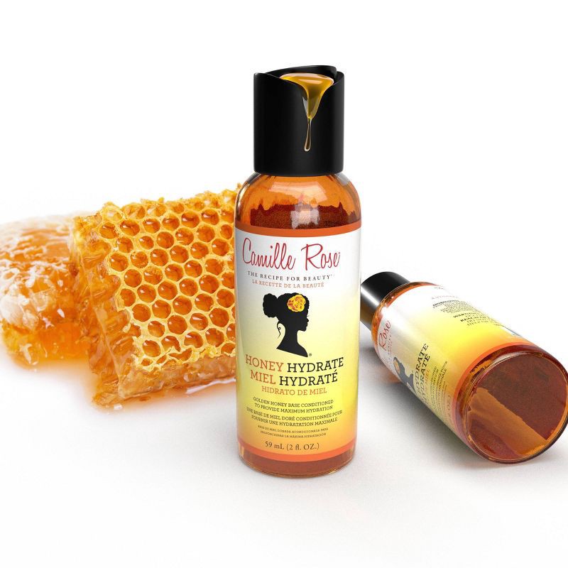 slide 2 of 4, Camille Rose Honey Hydrate Leave-In Hair Treatment Conditioner - 2 fl oz, 2 fl oz
