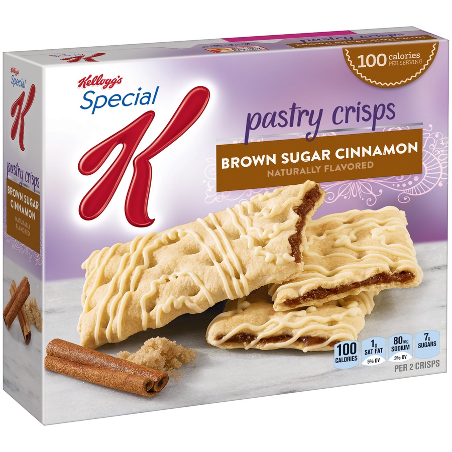 slide 2 of 7, Kellogg's Special K Brown Sugar Cinnamon Pastry Crisps, 5 ct; 0.88 oz